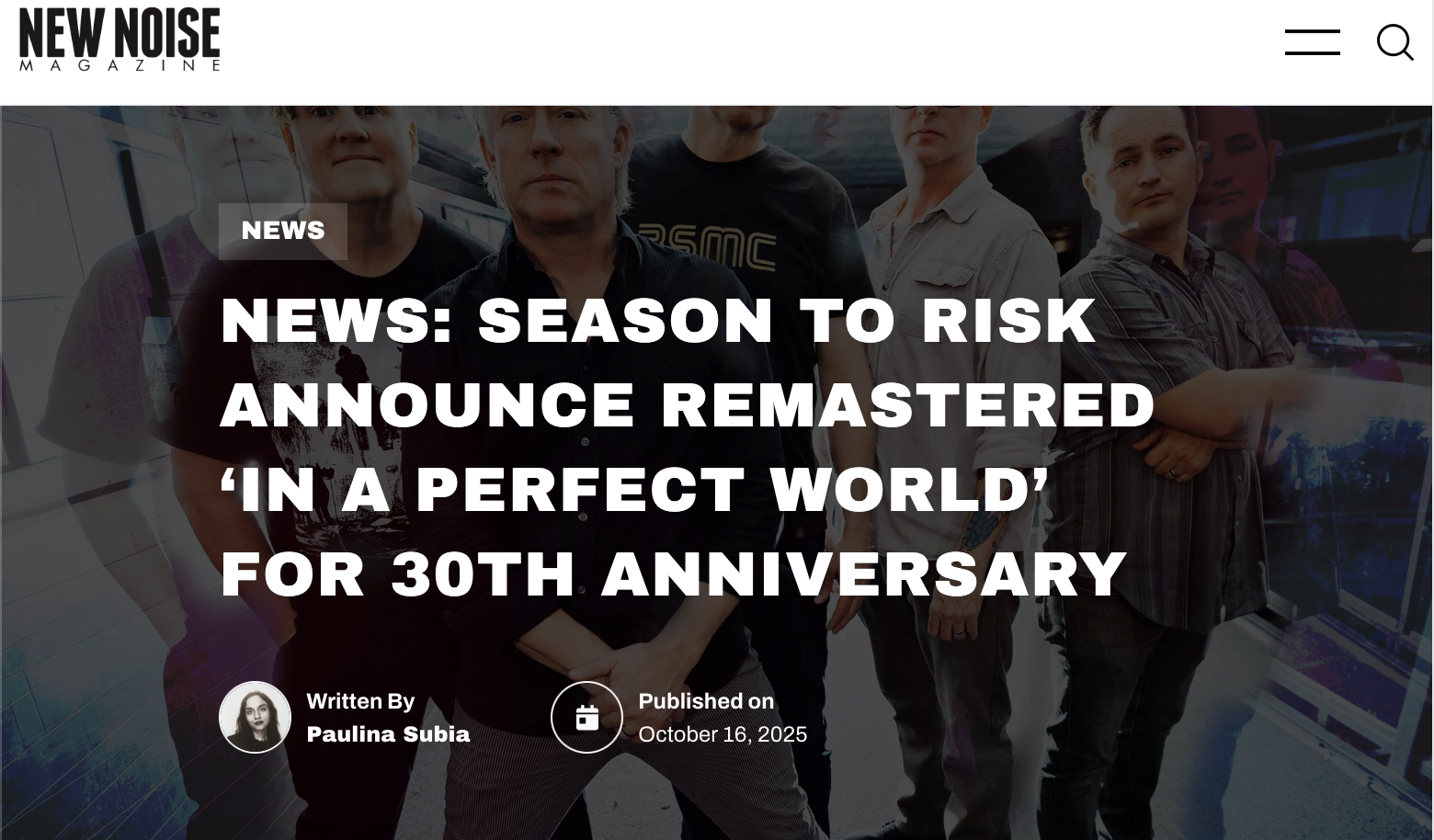 New Noise Magazine October 2025